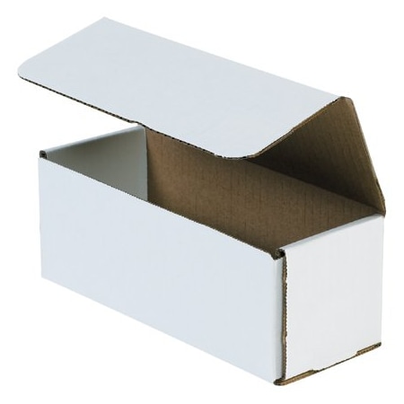 Bsc Preferred 8 x 3 x 3'' White Corrugated Mailers, 50PK BUY00028646